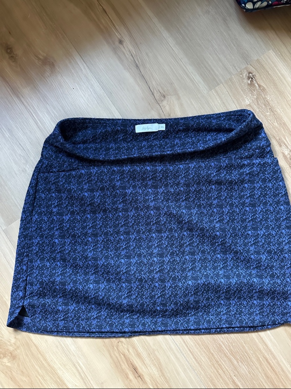 Lady Hagen Purple Patterned GOLF Skort